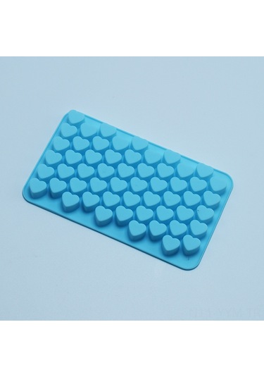 Geeksen 55 Kalp Desenli Silikon Kek Kalıbı, Evde Çikolata Ve Buzluk Yapımı, Dıy Pastry Dekorasyon Aracı, Dayanıklı Materyal, Pembe - Dg-004 Çok Renkli