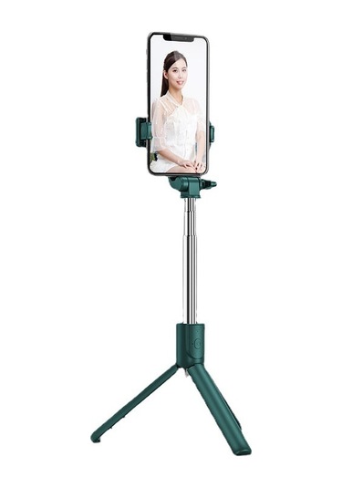 Yunboo Bluetoothlu Işık Destekli R1s Taşınabilir Selfie Çubuğu Ve Tripod Seti