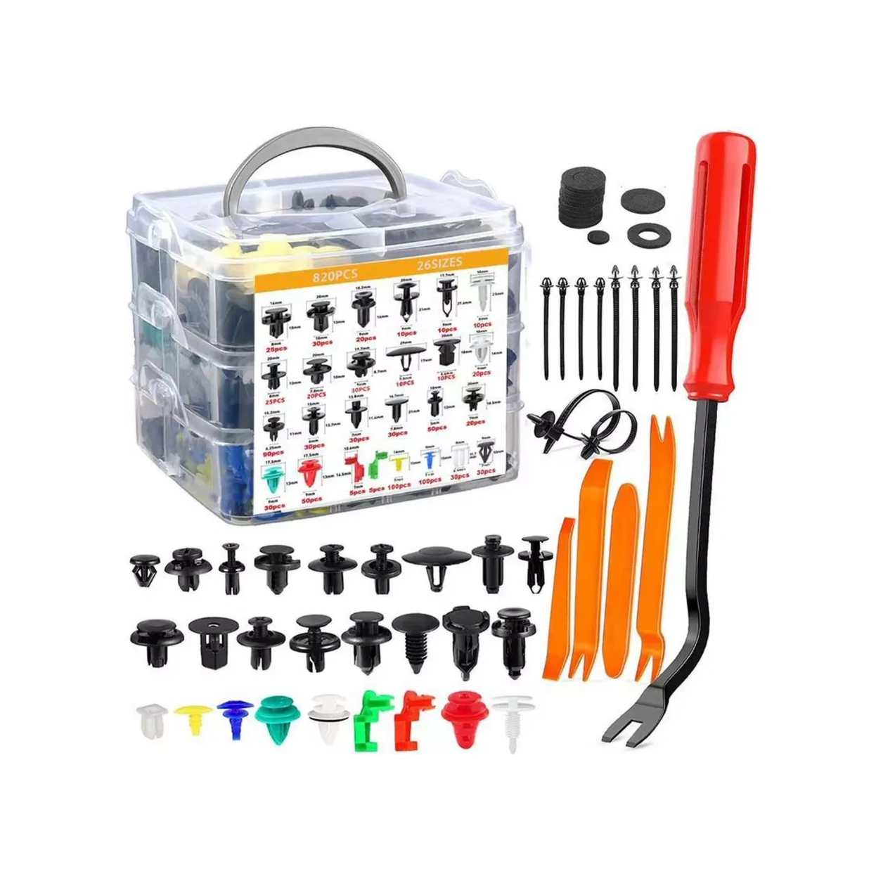 Primeparts Otomobil Klipsleri Seti 925 Parça 243167920