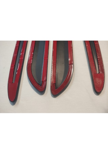 Toyota Uyumlu Auris Yan Kapı Çıtası Kapı Koruma Bandı 4 Parça