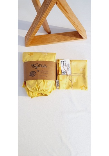 Tiny Plans Lastikli Bebek Çarşafı-yastık Kılıfı 70x110 Cm