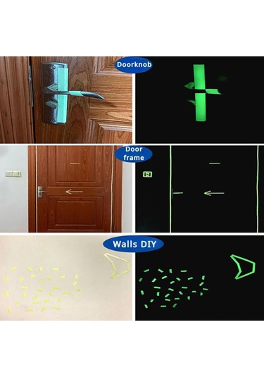 Honmex Yeşil Işıyan Dekoratif Band, 3m X 1cm, Tek Paket, 10mm Genişlik, 300cm Uzunluk Yeşil