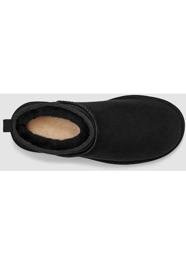 UGG W Classıc Ultra Mını Siyah Kadın Kar Botu Siyah