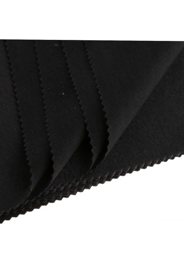 Yifomall 10 Adet Siyah Mikrofiber Temizleme Bezi 15x15cm - Gözlük, Güneş Gözlüğü, Kamer Lens Ve Ekranlar İçin Yüksek Su Absorpsiyeli