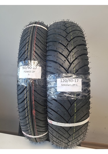 Bajaj Pulsar Ns 125  90/90-17 Tl Ve 120/80-17 Tl Dubleks Lastik Set