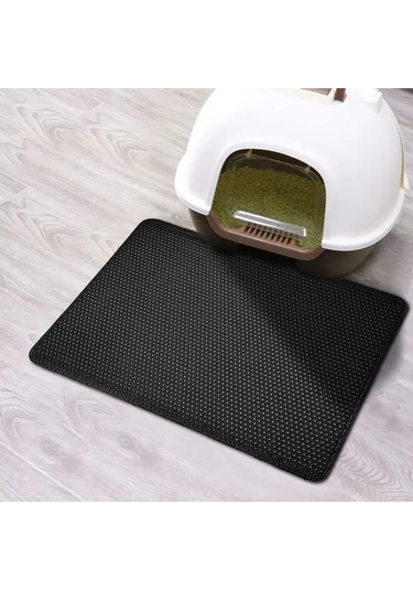 Maxaccess Pembe 45x60 Cm Su Geçirmez Çift Katmanlı Kedi Kumu Pedi İle Evinizi Temiz Tutun