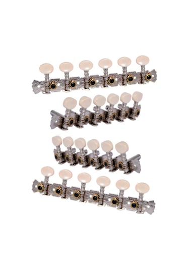 Lea 6+6 Mekanik Sistem Cümbüş Burgusu Seti + Vida