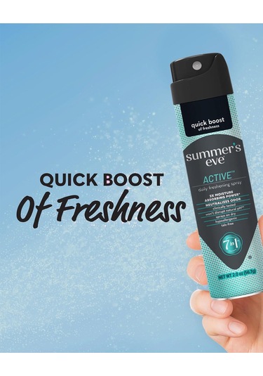 Summer's Eve Active Özel Bölge İntim Deodorant Sprey 56.7gr