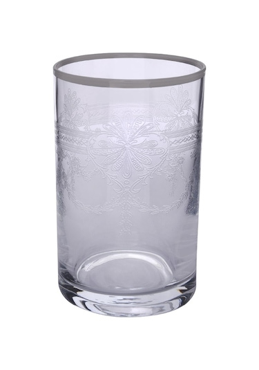 Decorium Kahve Yanı Su Bardağı 6lı Tumbler Elit 02 Platin