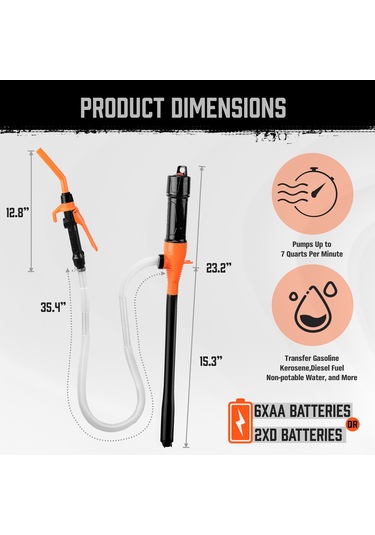 95608s Elektrikle Çalışan Emme Pompası