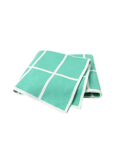 Sones Yumuşak Kundak Örtüsü Yenidoğan Kanepe Yatak Örtüsü Üzüm Yeşili Yeşil