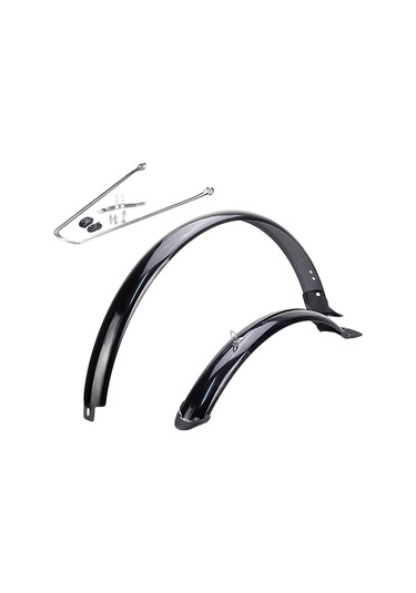 Suntek Bisiklet Ön Arka Çamurluklar 26 Inç Gümüş-bileklik Gümüş