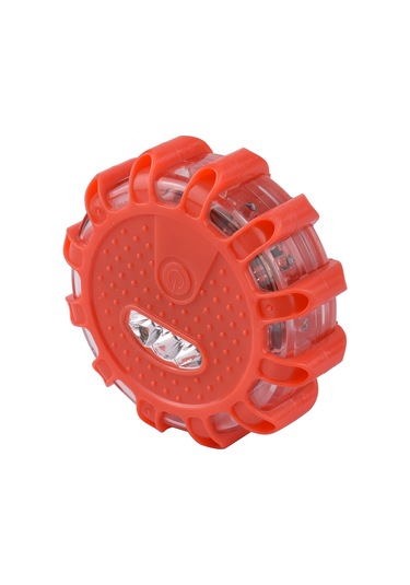 Suofeng Araç İkaz Işığı, 360 Derece Görüş, 9 Yanıp Sönme Modu, Kırmızı Led, Manyetik Taban, Pil İle Çalışan Pil Dahil Değil