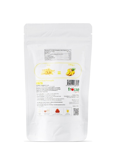 Freeze Dry Kurutulmuş Ananas 170 Gr 170 G