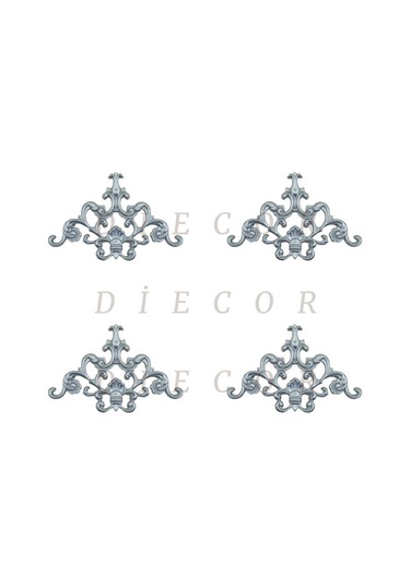 Diecor Dekoratif Polimer Mobilya, Duvar Ve Tavan Motifi Gümüş 16 X 16 Model:xa78