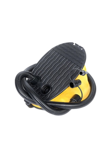 Suntek Kamp Için Hafif Ve Pratik Ayak Pompası Şişme Yatak Su Sarı Siyah