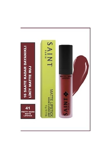 Luxury Prestige Saint Paris Matte Lipstick 41 Pretty Warm