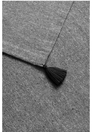 Selendi Runner Siyah Masa Örtüsü