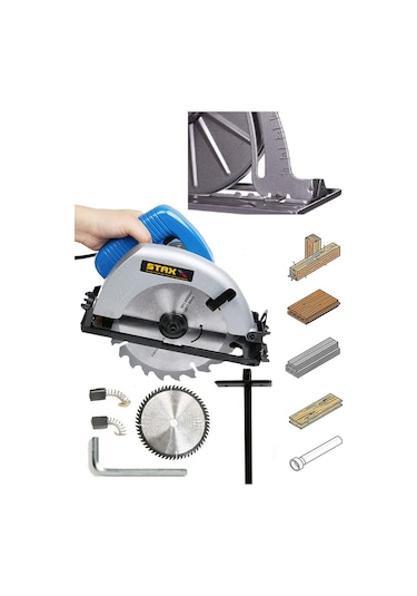 Staxx Power JL6950 Bakır Metal Dişli Sunta Daire Testere 1600 W