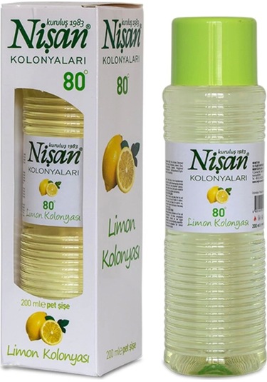 Nişan 80 Derece Limon Kolonyası 200 ML