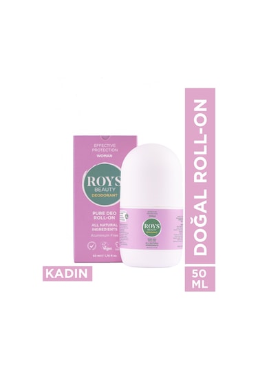 Roys Beauty Doğal Kadın Roll-On Deodorant 50 ML