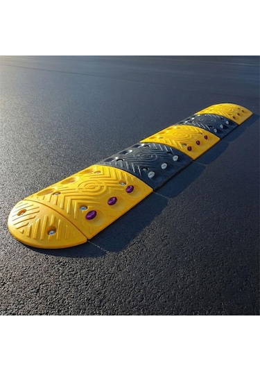 9,5 Metre Oval Hız Kesici Set Modüler Yol Kasisi-889