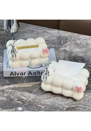 Kosona Koyu Siyah Plastik Konaklama Sandalyesi, Ev Ve Restoran İçin Kullanıma Kolay, Dayanıklı Dekoratif Mendil Kutusu Diğer