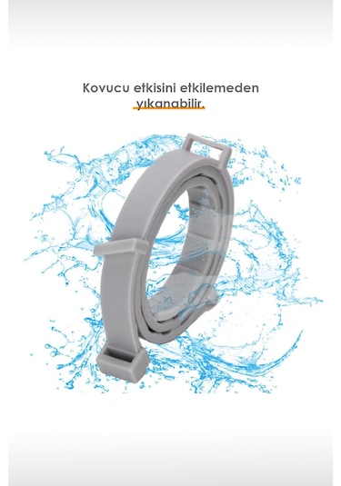 Kedi Anti Pire Kene Önleyici Tasma 38 Cm Pire Önleyici Tasma Kene Önleyici Tasma