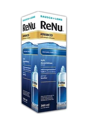 Bausch + Lomb Renu Advanced Lens Solüsyonu 6 x 360 ML