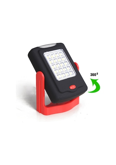 Mıknatıslı Smd Led Parlak Lamba Güçlü Aydınlatma Kablosuz Pratik Kullanım Wt-311
