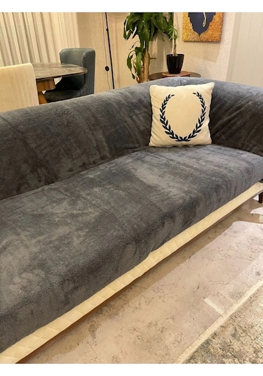 Mulberry Wellsoft Koltuk Örtüsü 220 x 300 CM Antrasit