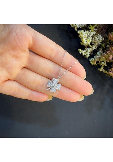 Stela Yonca Gümüş Kolye