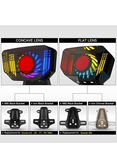 Ebitda Suzuki Gn İçin Nefes Alan Drl Led Arka Lambası, Fren Strobe, Animasyonlu