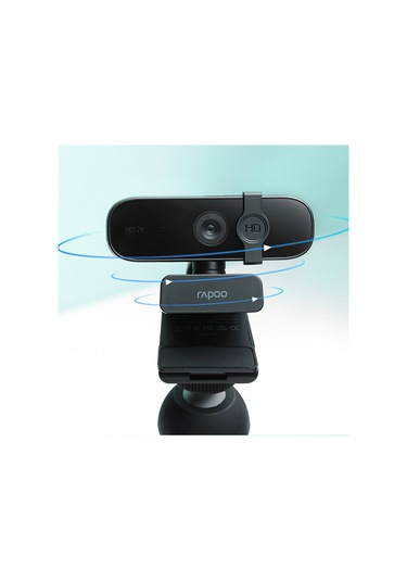 Rapoo C280 2K HD USB 2.0 Mic Dönebilen Webcam