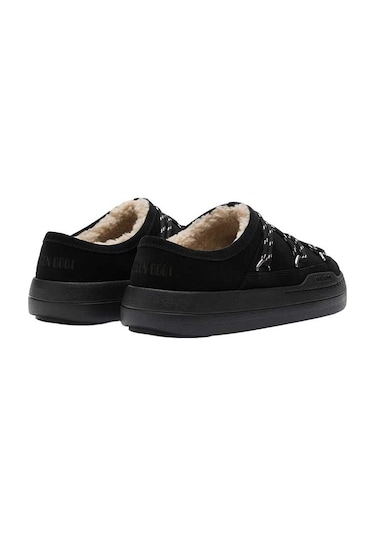 N001 Black Bot Erkek 80d2470210-n001 Moon Boot Mb Park Slıpper Black Siyah