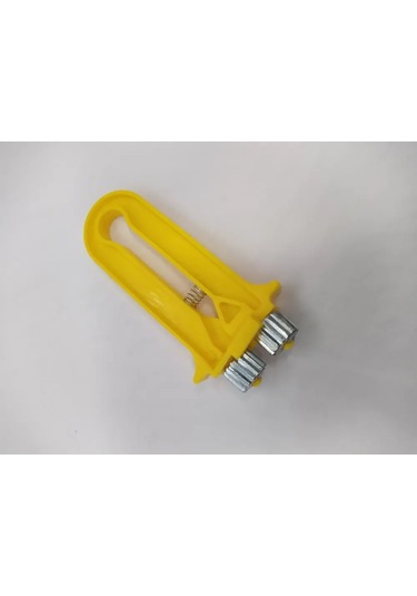 Folinda Arı Kovanı Çerçeve Tel Gerginleştirici - Plastik Ve Metal Yapı, Sarma Ve Sıkma Aracı, Sarı Renkli Arıcılık Gereci