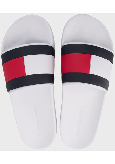 Tommy Hilfiger Erkek Terlik FM0FM04236 YBR BEYAZ Beyaz