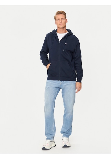 Tommy Hilfiger Tommy Hılfıger Erkek Sweatshırt Dm0dm20743-c1g Lacivert