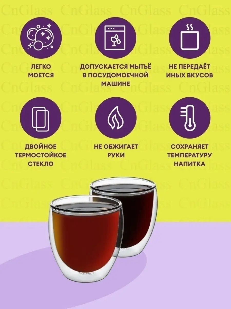 Cnglass 250 Ml 2'li Kahve Kapuçino Latte Çay Bardağı 26276210 Beyaz