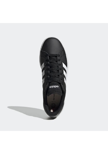 GW9251 Adidas Grand Court Base 2.0 Erkek Spor Ayakkabı CBLACK/FTW Siyah - Beyaz