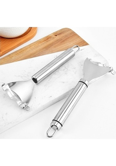 Ulzyvf Cbtx Paslanmaz Çelik Mısır Harman Sebze Soyucu Tıraş Aleti, Model Sj-19 Hafif Saplı Parçalayıcı Gümüş Gümüş