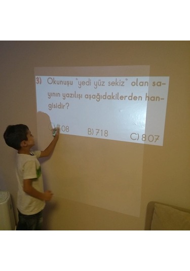 2 Adet Sihirli Kağıt Akıllı Tahta Mıknatıs Gibi Tutunur K-711