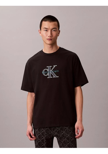 Calvin Klein Erkek T Shirt Lv04re815g Ub1 Siyah Siyah Calvin Klein Erkek T Shirt Lv04re815g Ub1 Siyah Siyah
