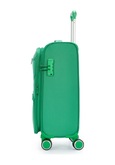 Benetton Kabin Boy Kumaş Valiz Yeşil Bnt2400 Yeşil