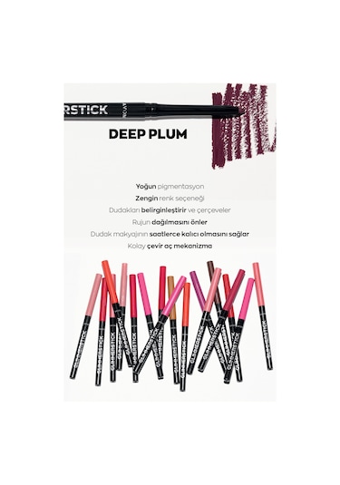Avon Glimmerstick Dudak Kalemi Deep Plum