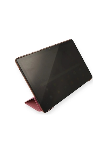 Samsung Uyumlu Galaxy T870 Tab S7 11 Kılıf Tablet Smart Kılıf - Pembe
