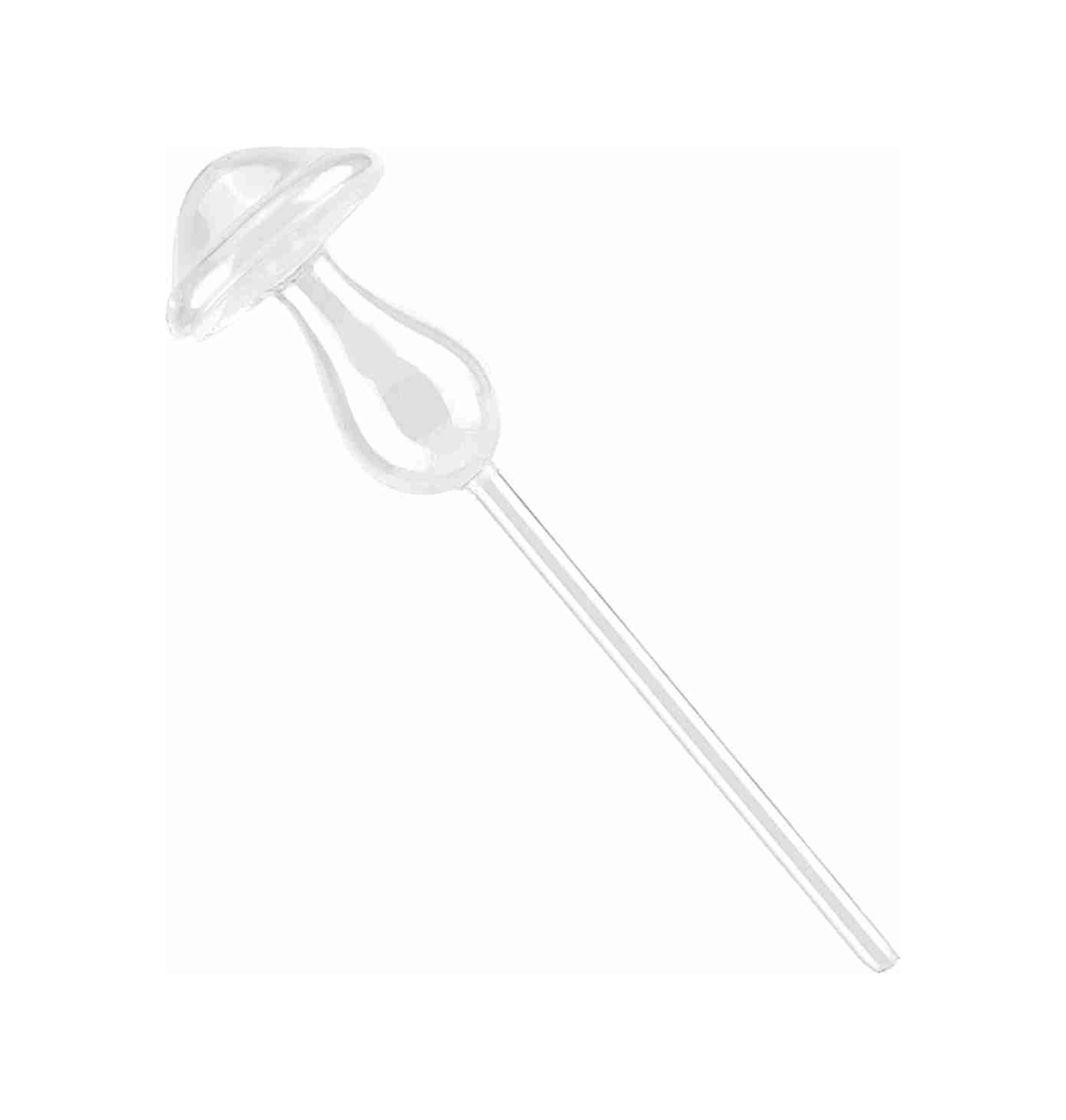 Hangfox Mantar Şekilli Cam Otomatik Sulama Cihazı - Elektriksiz Bitki Sulama Aleti, Transparan Gövde, İç Ve Dış Mekan Bitkileri İçin