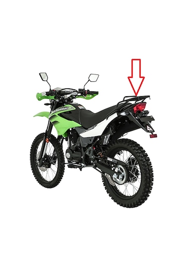 Mondial X-treme 150 200 Arka Port Bagaj Çanta Demiri