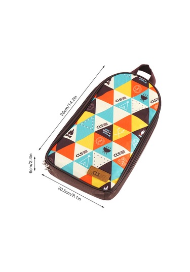 Padalink Kamp, Piknik Ve Seyahat İçin Pratik Alet Düzenleyici Çanta - Mesh Cepli, Hafif Ve Taşınabilir Çok Renkli