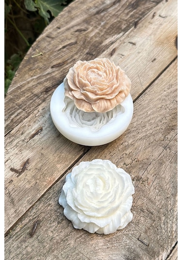 Şakayık Küçük Mum Kalıbı Silikon